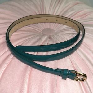 J. CREW Women’s Genuine Leather Belt - Green - EUC